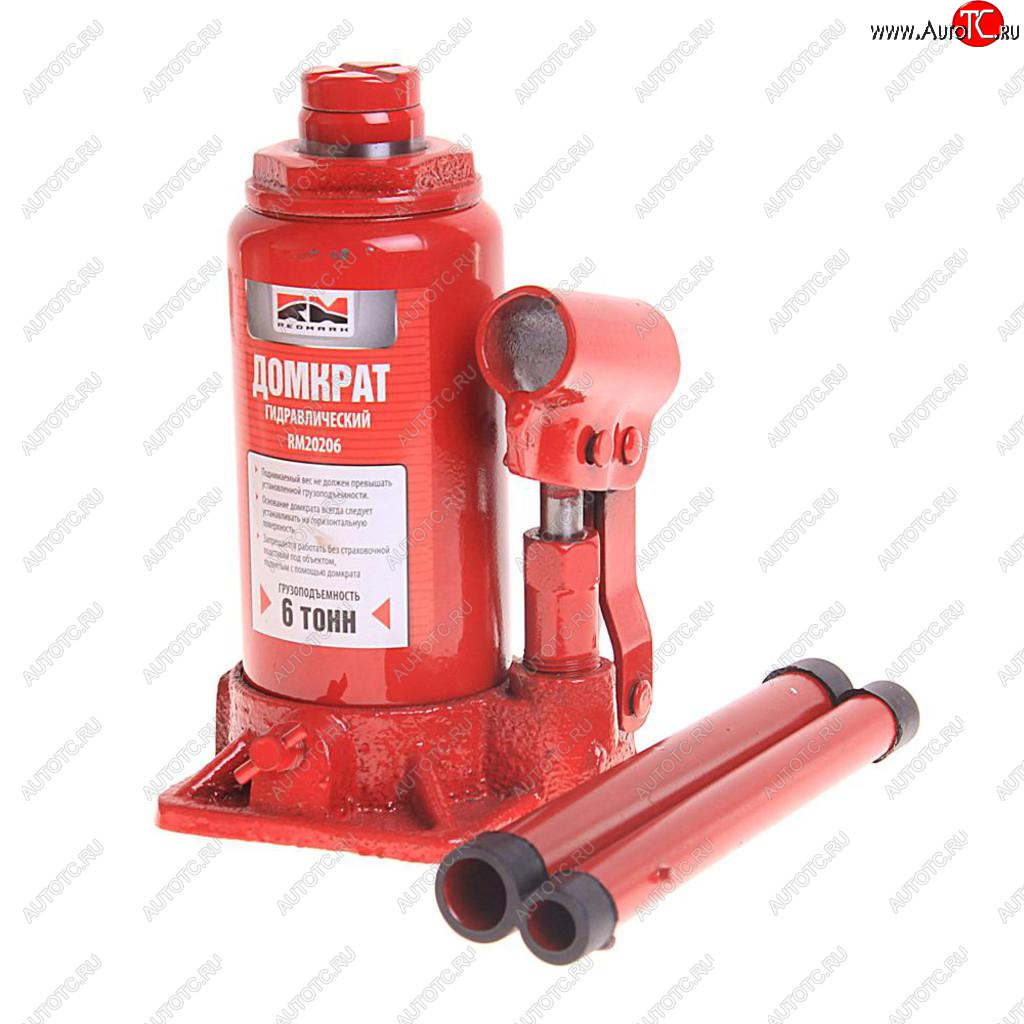 2 059 р. Домкрат бутылочный 6т 185-355мм REDMARK REDMARK rm20206  с доставкой в г. Керчь