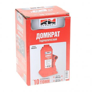 2 399 р. Домкрат бутылочный 10т 200-385мм REDMARK REDMARK rm20210  с доставкой в г. Керчь. Увеличить фотографию 2