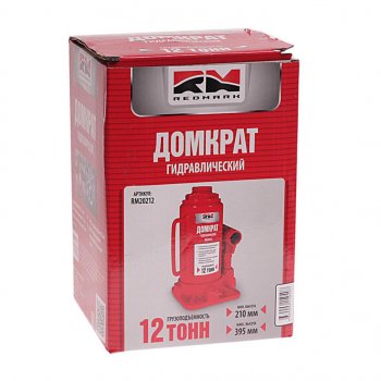 2 849 р. Домкрат бутылочный 12т 210-395мм REDMARK REDMARK rm20212  с доставкой в г. Керчь. Увеличить фотографию 2