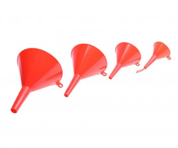 103 р. Воронка 50, 75, 95, 115мм пластиковая 4 предмета REDMARK REDMARK rm834  с доставкой в г. Керчь. Увеличить фотографию 2