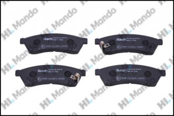 989 р. Колодки тормозные CHEVROLET Epica (05-),Evanda (02-),Magnus (99-) задние (4шт.) MANDO MANDO rmpd26 MANDO rmpd26  с доставкой в г. Керчь. Увеличить фотографию 1