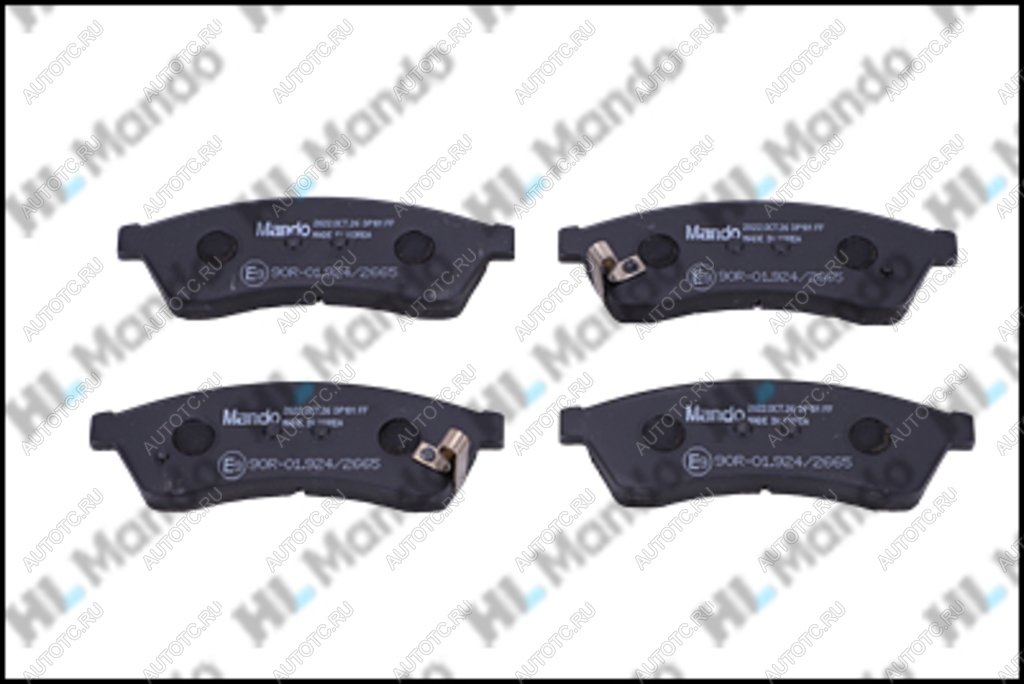 989 р. Колодки тормозные CHEVROLET Epica (05-),Evanda (02-),Magnus (99-) задние (4шт.) MANDO MANDO rmpd26 MANDO rmpd26  с доставкой в г. Керчь