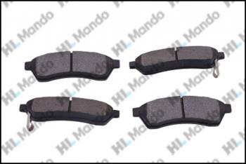 989 р. Колодки тормозные CHEVROLET Epica (05-),Evanda (02-),Magnus (99-) задние (4шт.) MANDO MANDO rmpd26 MANDO rmpd26  с доставкой в г. Керчь. Увеличить фотографию 2
