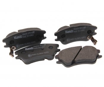 759 р. Колодки тормозные HYUNDAI Atos (05-) передние (4шт.) MANDO MANDO rmpk22  с доставкой в г. Керчь. Увеличить фотографию 1