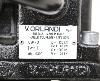 119 999 р. Крюк КАМАЗ-65115,65117,6520 буксирный 50мм 130kN (ТСУ) V.ORLANDI V.ORLANDI ro500a50004  с доставкой в г. Керчь. Увеличить фотографию 5