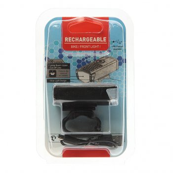 899 р. Фонарь велосипедный передний USB кабель с аккумулятором 800mAh Super Led NO NAME rpl-2255  с доставкой в г. Керчь. Увеличить фотографию 1