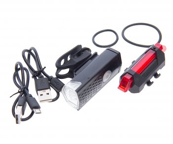 999 р. Фонарь велосипедный набор USB кабель с аккумулятором 480mAh Led NO NAME rpl-2255dc-918  с доставкой в г. Керчь. Увеличить фотографию 1