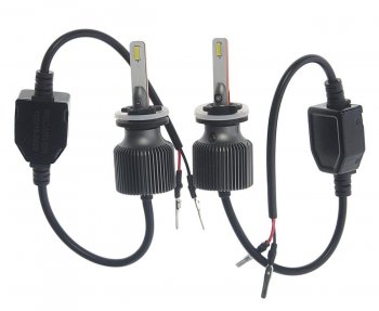 2 249 р. Лампа светодиодная 12V H27 PG13 5000Lm (2шт.) Type R RECARVER RECARVER rtrled50h27-2  с доставкой в г. Керчь. Увеличить фотографию 2