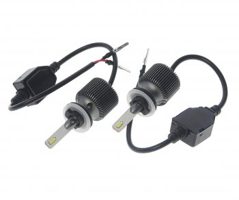 2 249 р. Лампа светодиодная 12V H27 PG13 5000Lm (2шт.) Type R RECARVER RECARVER rtrled50h27-2  с доставкой в г. Керчь. Увеличить фотографию 1