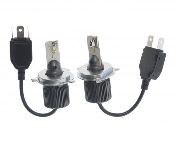 2 999 р. Лампа светодиодная 12V H4 P43t-38 5000Lm (2шт.) Type R RECARVER RECARVER rtrled50h4-2  с доставкой в г. Керчь. Увеличить фотографию 2