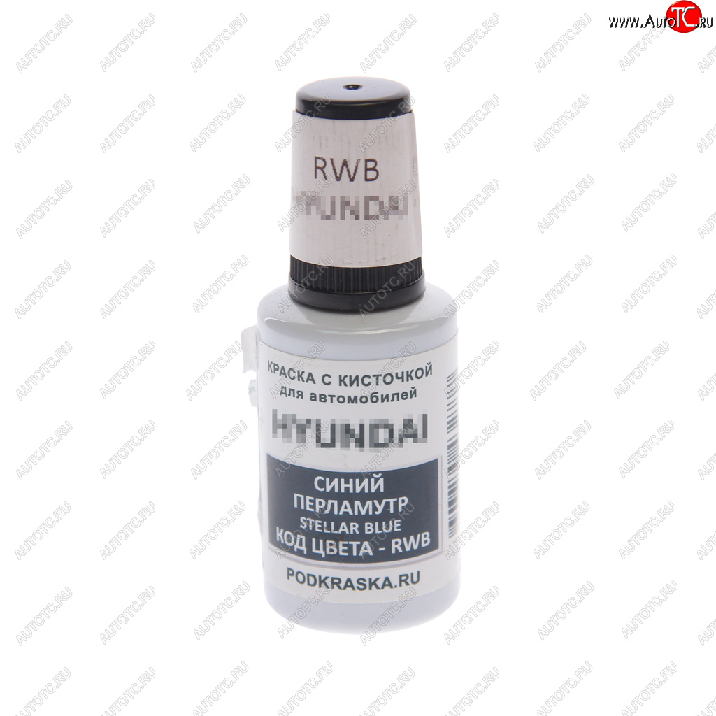 389 р. Краска с кистью 20мл HYUNDAI KIA RWB PODKRASKA PODKRASKA rwb  с доставкой в г. Керчь