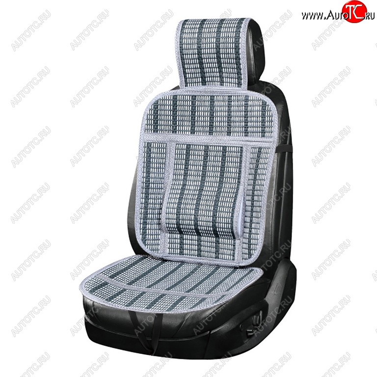 1 199 р. Накидка на сиденье массажная папирус серая SKYWAY SKYWAY s01302029  с доставкой в г. Керчь
