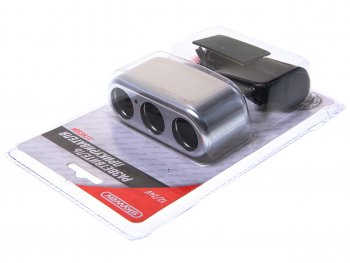 529 р. Разветвитель прикуривателя 3-х гнездовой 12V SKYWAY SKYWAY s02301025  с доставкой в г. Керчь. Увеличить фотографию 2