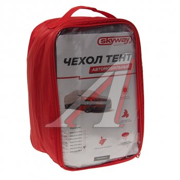 3 599 р. Тент на автомобиль (M) 430х165х119см SKYWAY SKYWAY s04401002  с доставкой в г. Керчь. Увеличить фотографию 1
