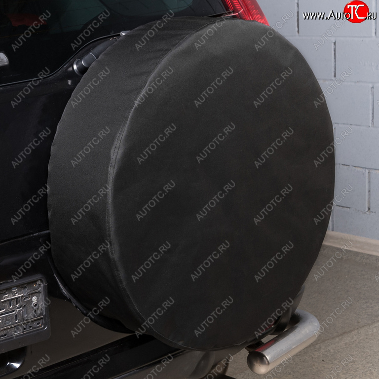 1 089 р. Чехол на запасное колесо R-16,17 d=77см оксфорд черный SKYWAY SKYWAY s06301064  с доставкой в г. Керчь