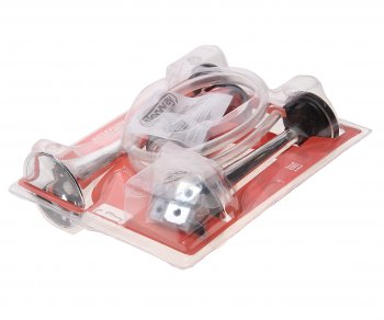 1 599 р. Сигнал звуковой 12V воздушный 2-ух рожковый SKYWAY SKYWAY s07601005  с доставкой в г. Керчь. Увеличить фотографию 2