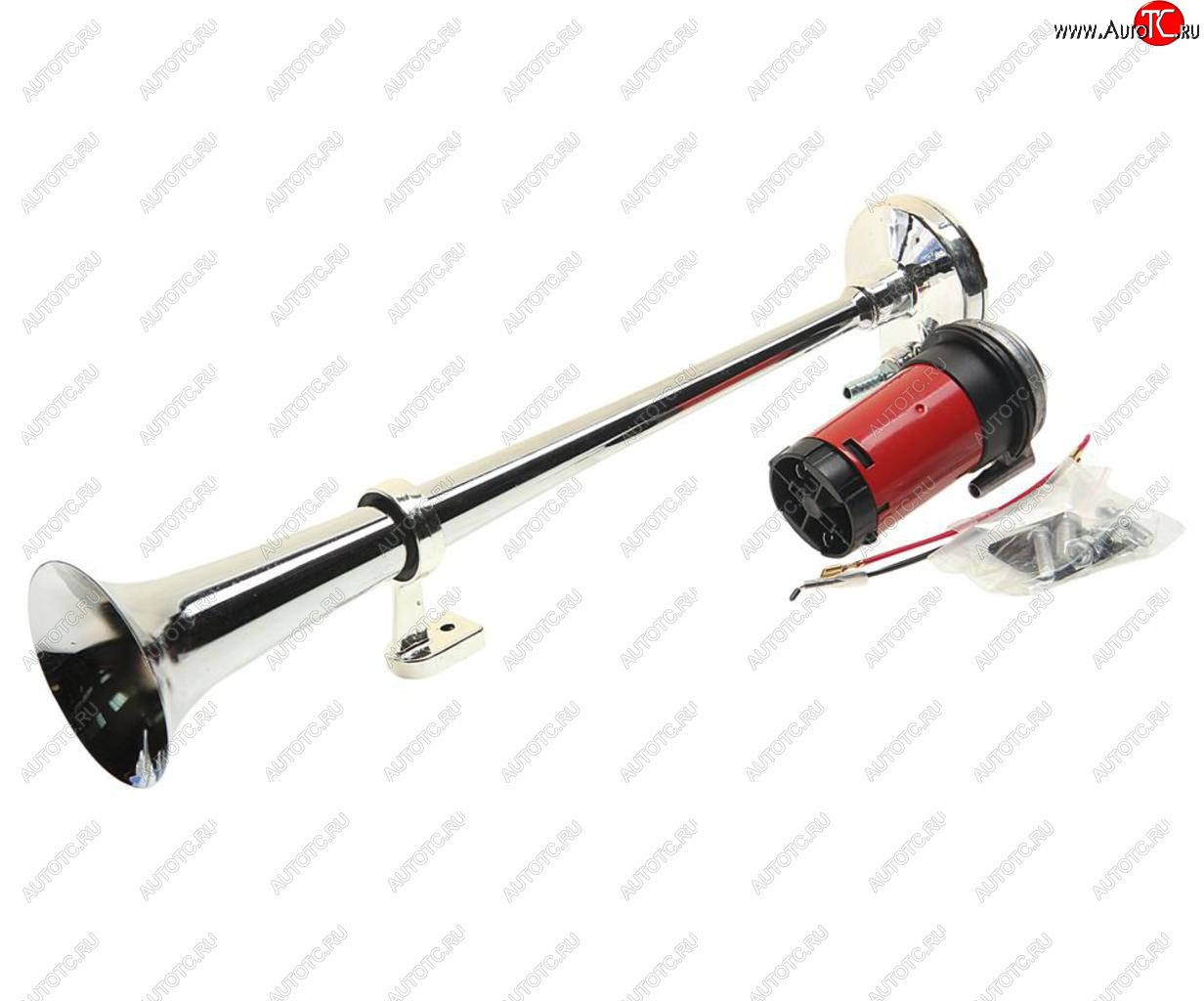 2 379 р. Сигнал звуковой 12V воздушный 1-о рожковый SKYWAY SKYWAY s07601008  с доставкой в г. Керчь