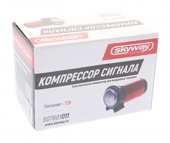 879 р. Компрессор электрический 12V для звуковых сигналов SKYWAY SKYWAY s07601011  с доставкой в г. Керчь. Увеличить фотографию 3