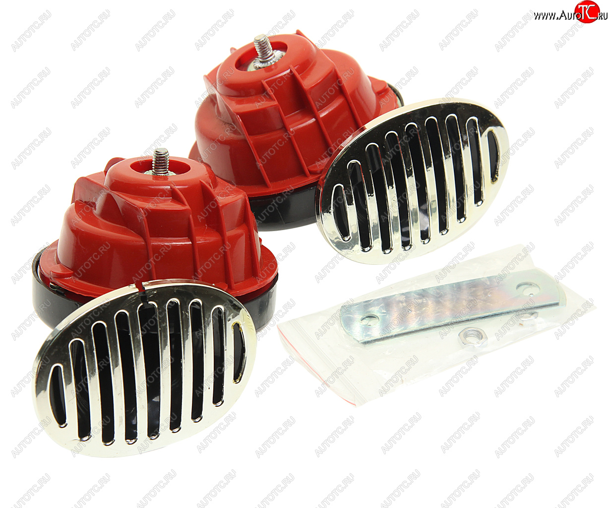 589 р. Сигнал звуковой 12V 410510Hz комплект 2шт. SKYWAY SKYWAY s07601016  с доставкой в г. Керчь