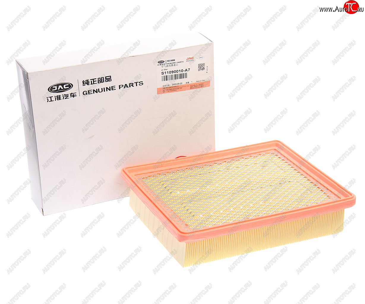 1 189 р. Фильтр воздушный JAC Sunray SOLLERS Atlant (2.7D) (4DE1-1D) (Е5) OE JAC s11090010-a7  с доставкой в г. Керчь