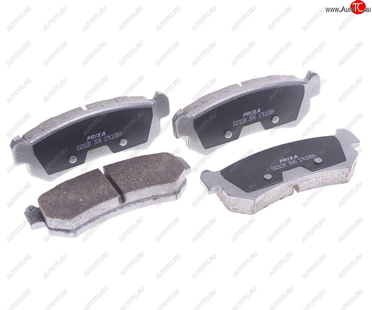 819 р. Колодки тормозные задние (4шт.) HANKOOK FRIXA Chevrolet Lacetti универсал (2002-2013)  с доставкой в г. Керчь