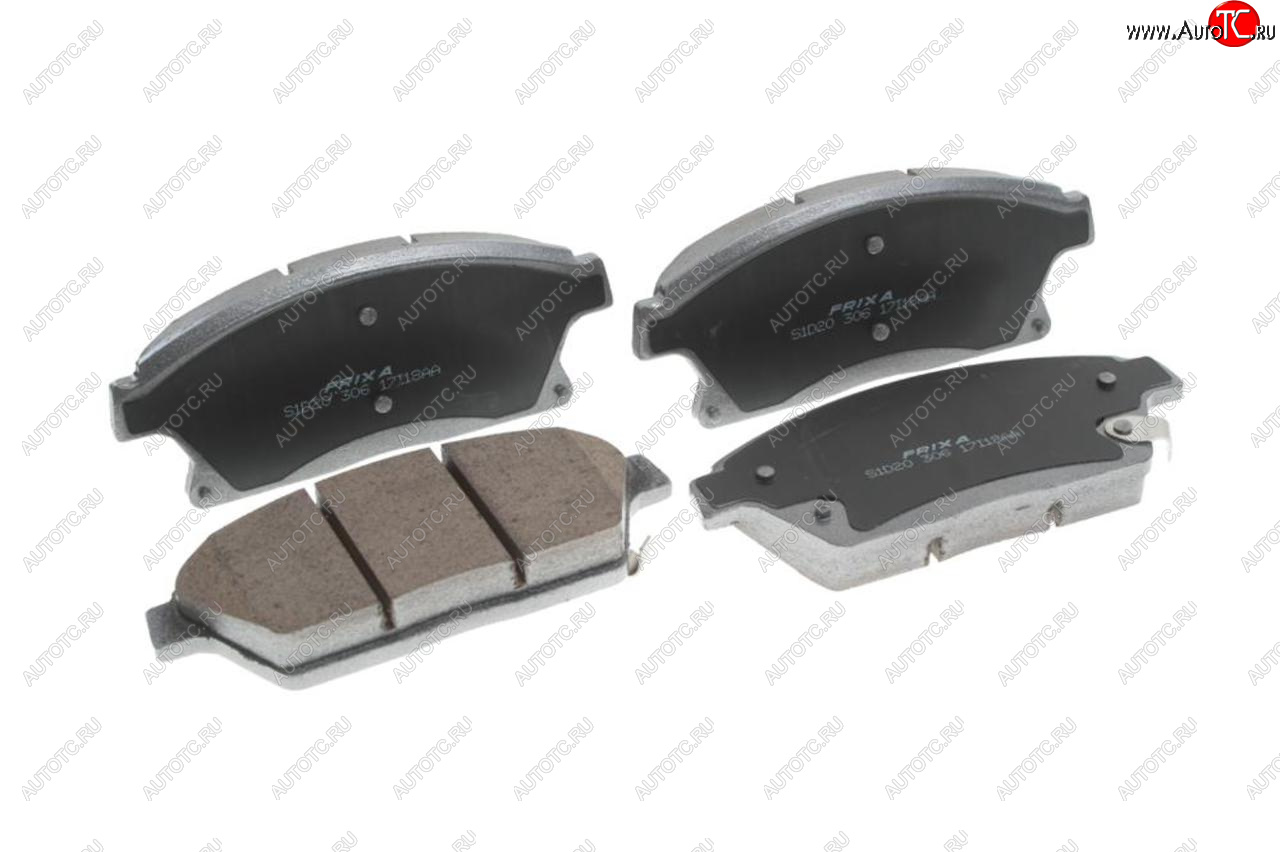 2 879 р. Колодки тормозные передние (4шт.) HANKOOK FRIXA Opel Astra J универсал дорестайлинг (2009-2012)  с доставкой в г. Керчь