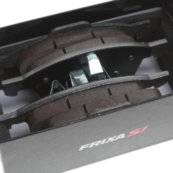 4 199 р. Колодки тормозные передние (4шт.) HANKOOK FRIXA Mazda 3/Axela BL дорестайлинг, хэтчбэк 5 дв. (2009-2011)  с доставкой в г. Керчь. Увеличить фотографию 2