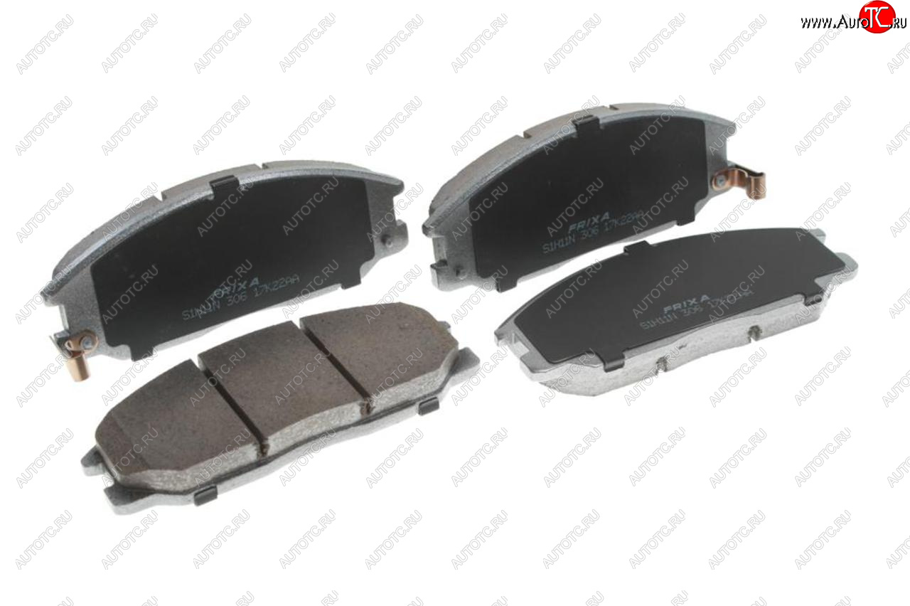 4 649 р. Колодки тормозные передние (4шт.) HANKOOK FRIXA Hyundai Santa Fe CM рестайлинг (2009-2012)  с доставкой в г. Керчь