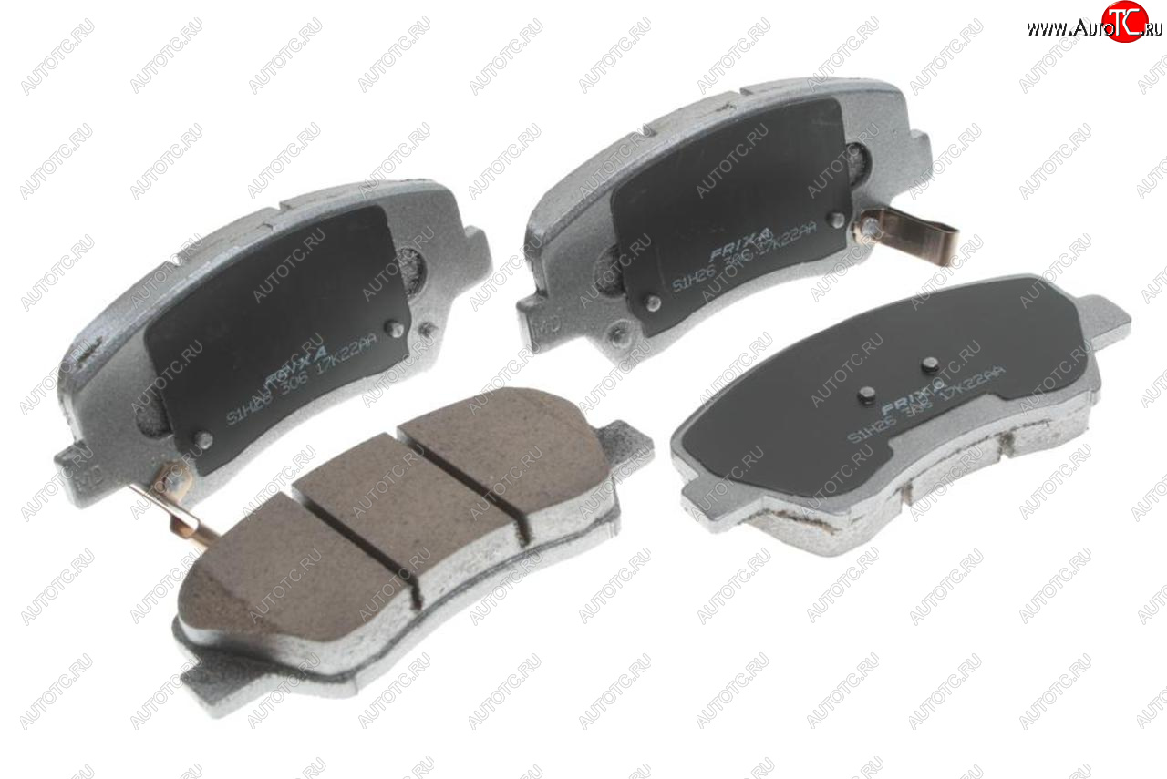 4 999 р. Колодки тормозные передние R15 (4шт.) HANKOOK FRIXA Hyundai Elantra CN7 (2020-2023)  с доставкой в г. Керчь