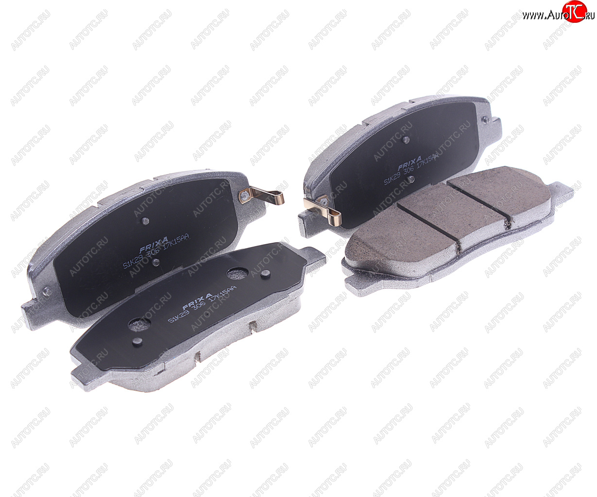 4 699 р. Колодки тормозные передние (4шт.) HANKOOK FRIXA Hyundai Santa Fe DM рестайлинг (2015-2019)  с доставкой в г. Керчь