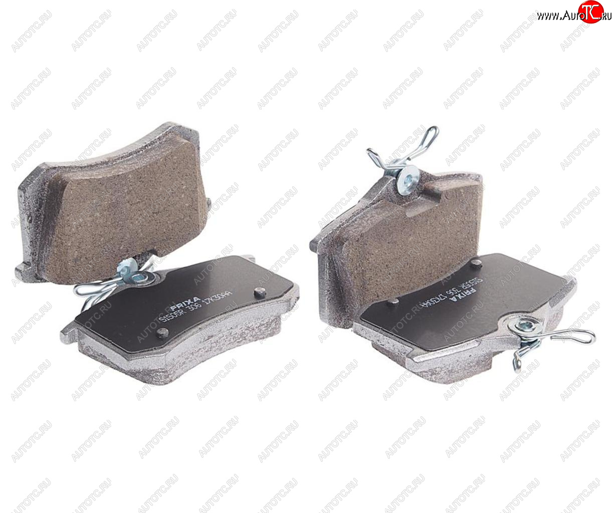 3 699 р. Колодки тормозные VW Golf (95-) AUDI A4 (01-) PEUGEOT 307 (01-) задние (4шт.) FRIXA HANKOOK FRIXA s1s05r  с доставкой в г. Керчь