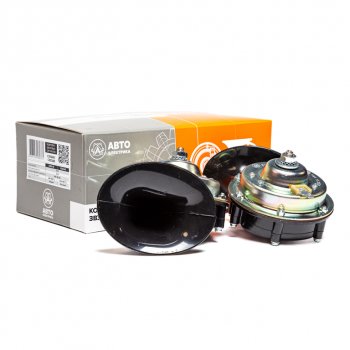 1 389 р. Сигнал звуковой ГАЗ-2410 комплект 12V (высокий+низкий) AVTOELECTRICA AVTOELECTRICA с302303д ae  с доставкой в г. Керчь. Увеличить фотографию 1