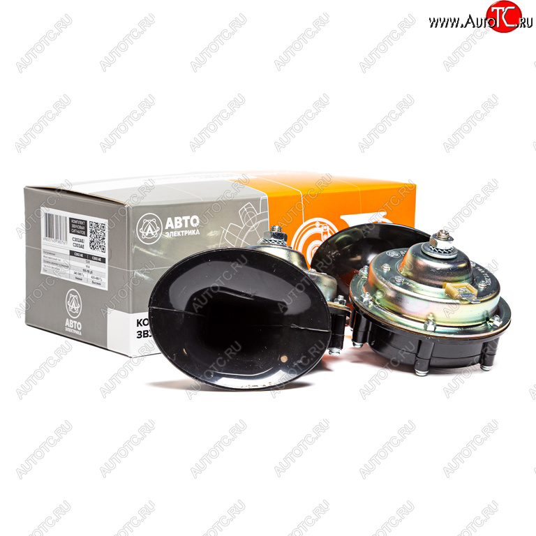 1 389 р. Сигнал звуковой ГАЗ-2410 комплект 12V (высокий+низкий) AVTOELECTRICA AVTOELECTRICA с302303д ae  с доставкой в г. Керчь