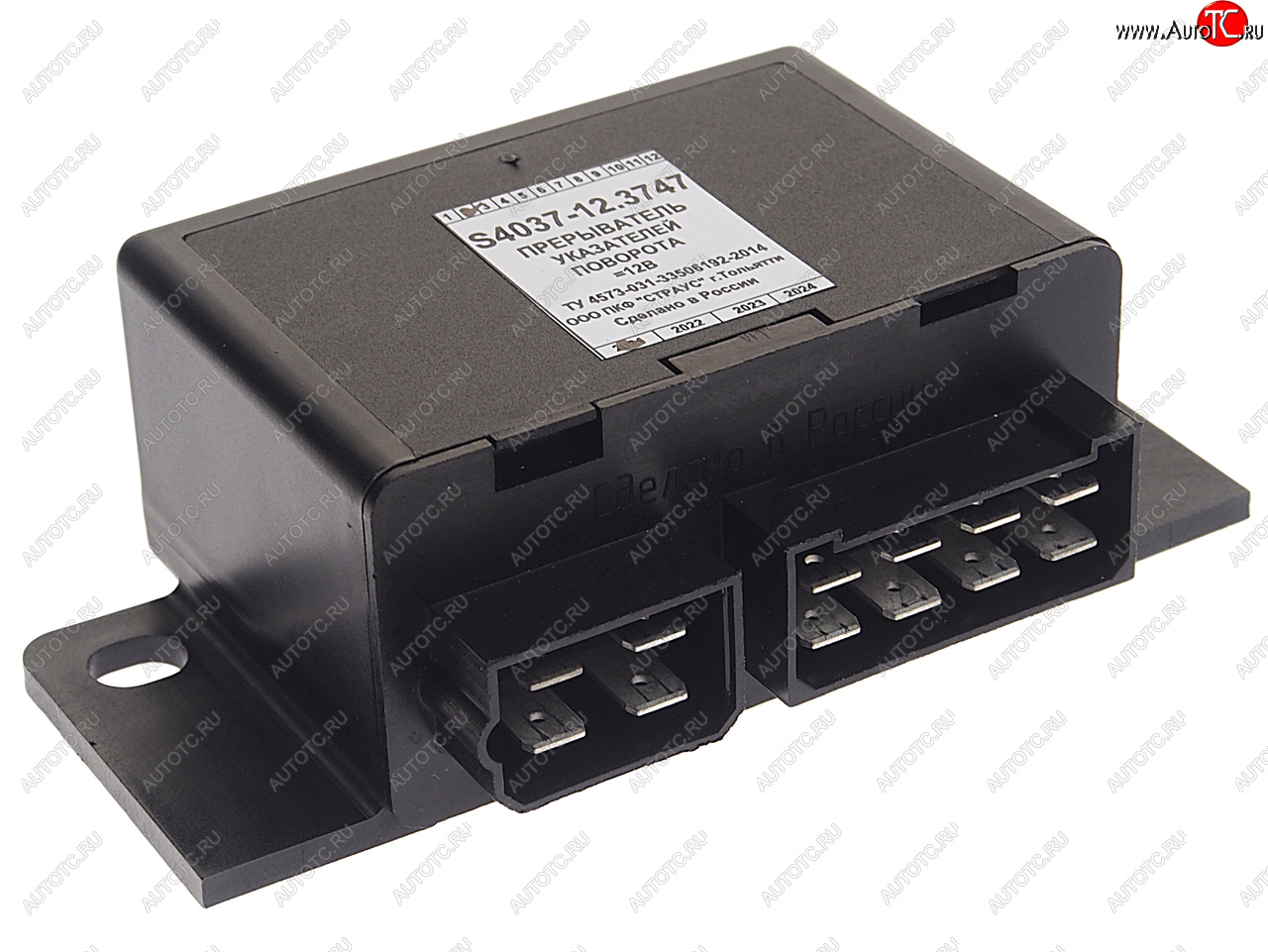 2 799 р. Реле поворота ПАЗ 12V (3х21) СТРАУС СТРАУС ПКФ s4037-12.3747  с доставкой в г. Керчь