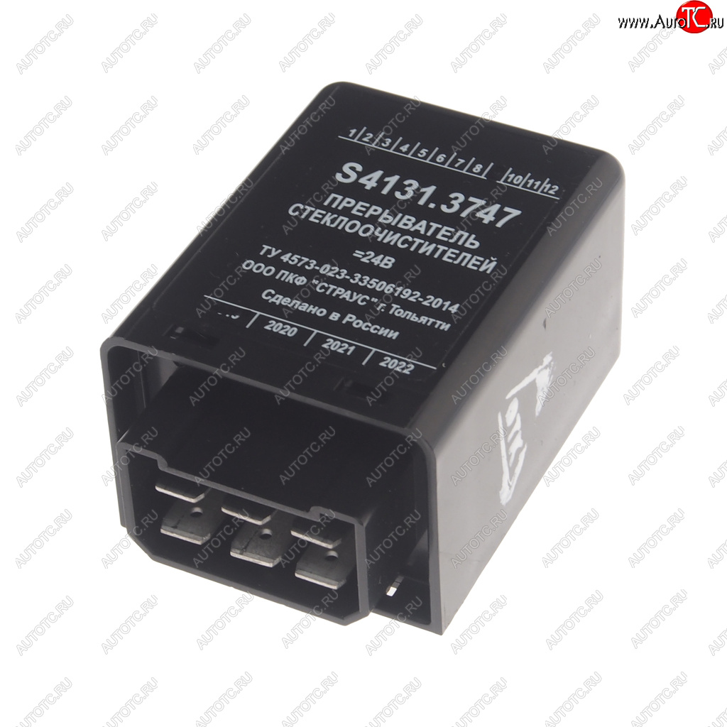 1 739 р. Реле стеклоочистителя УРАЛ Next 24V СТРАУС СТРАУС ПКФ s4131.3747 (s4031.3747)  с доставкой в г. Керчь