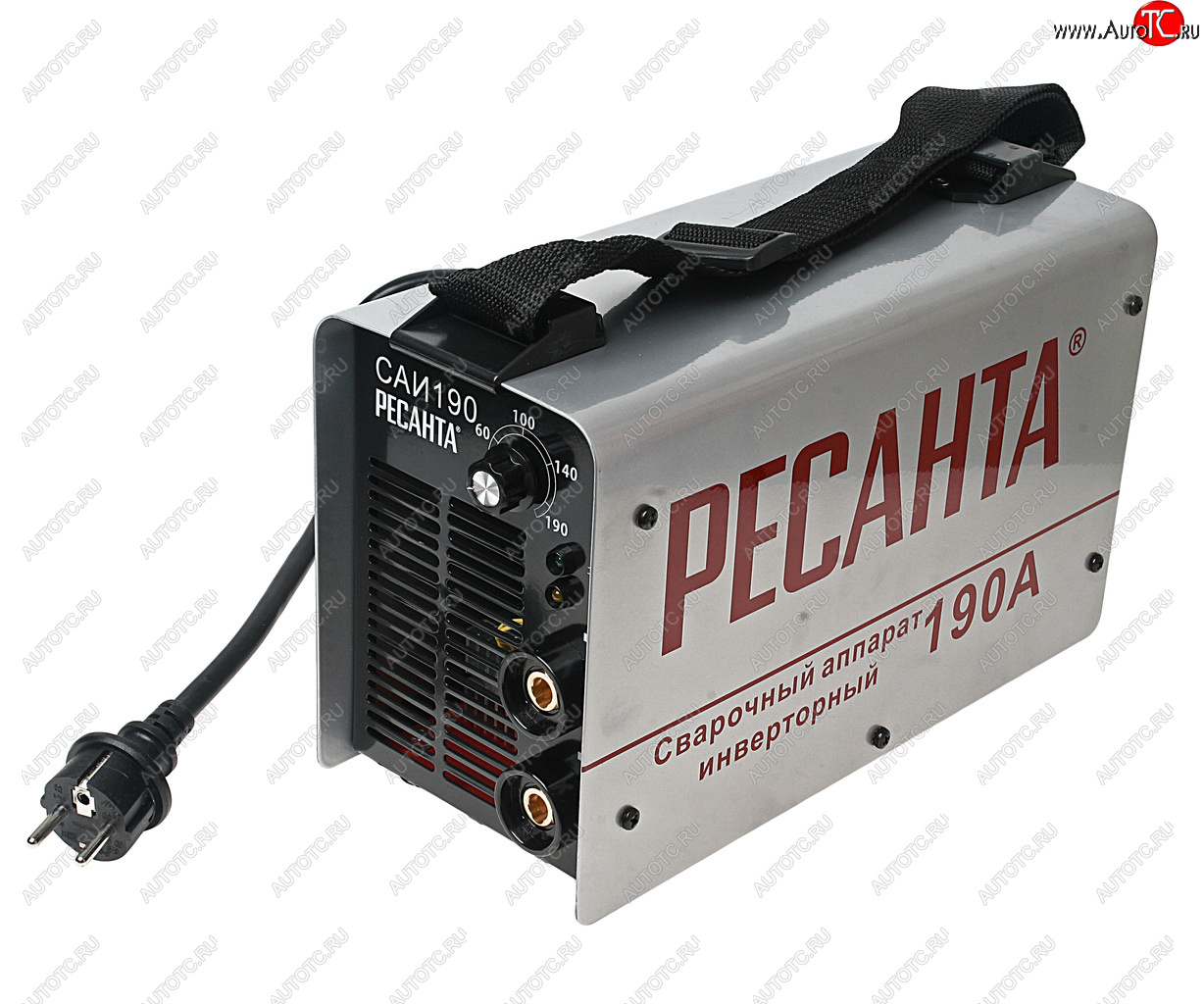 8 599 р. Аппарат сварочный 5.5кВт 10-190А d=2.0-5.0 180-240В инвертор РЕСАНТА РЕСАНТА саи 190  с доставкой в г. Керчь