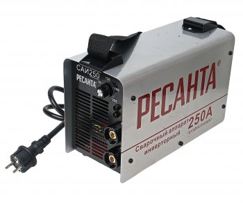 Аппарат сварочный 7.7кВт 10-250А d=2.0-5.0 180-240В инвертор РЕСАНТА РЕСАНТА саи 250