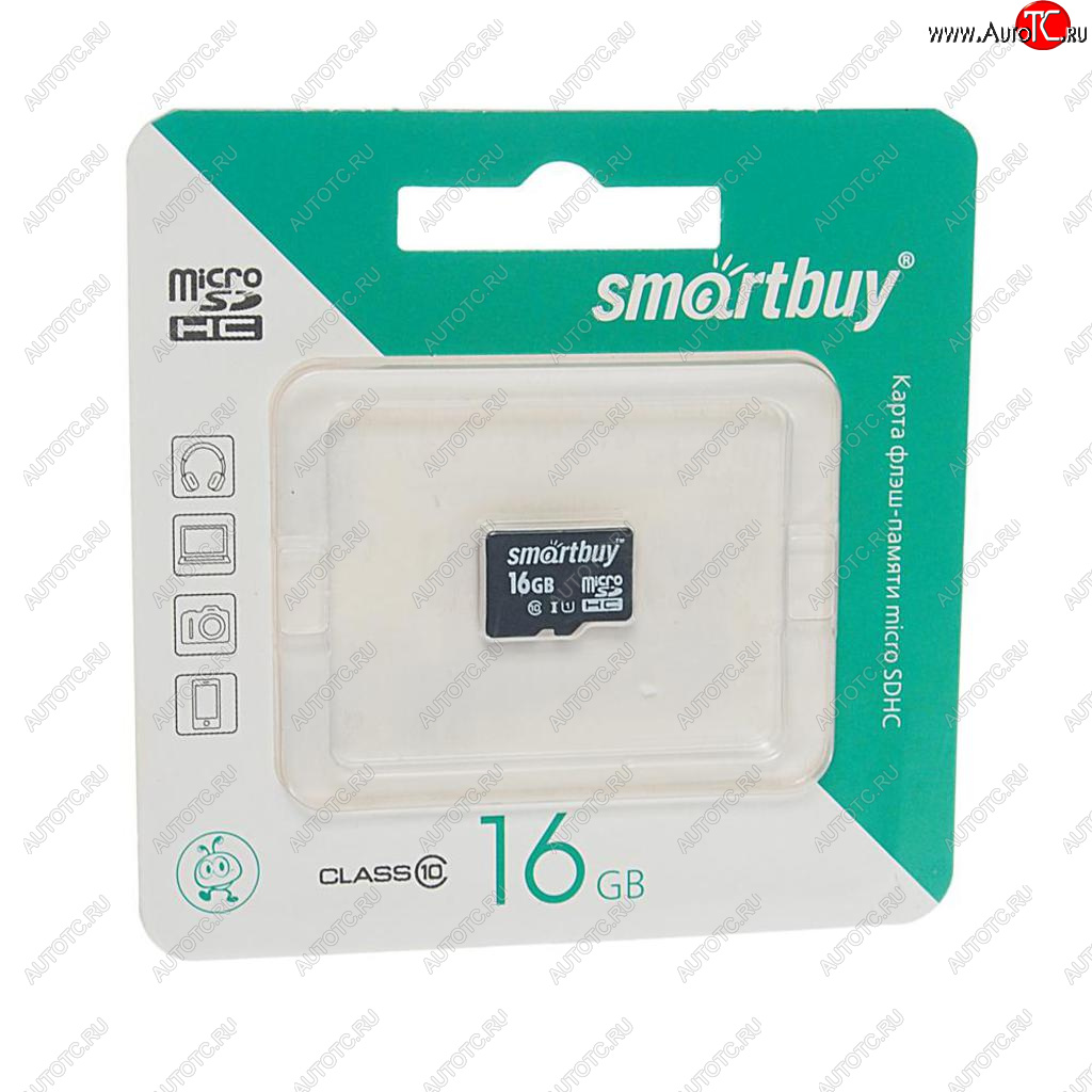 359 р. Карта памяти 16GB MicroSD class 10 SMART BUY SMART BUY sb16gbsdcl10-00  с доставкой в г. Керчь