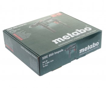 10 249 р. Дрель ударная 650Вт METABO METABO sbe 650  с доставкой в г. Керчь. Увеличить фотографию 6