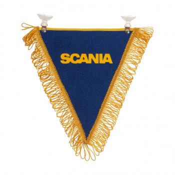 204 р. Вымпел SCANIA с бахромой на 2-х присосках АВТОРЕАЛ АВТОРЕАЛ scania АВТОРЕАЛ scania  с доставкой в г. Керчь. Увеличить фотографию 1