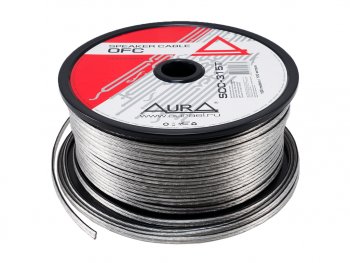 212 р. Кабель акустический 16Ga (2х1.5мм) 1м AURA AURA scc-315t 100м  с доставкой в г. Керчь. Увеличить фотографию 1