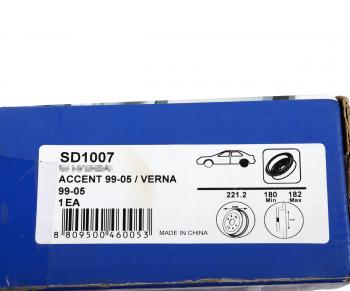 1 799 р. Барабан тормозной HYUNDAI Accent ТАГАЗ (99-) задний (1шт.) SANGSIN SANGSIN sd1007  с доставкой в г. Керчь. Увеличить фотографию 4