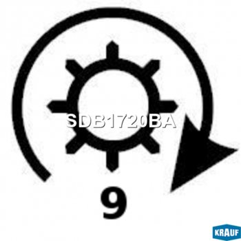 669 р. Привод стартера ГАЗ,УАЗ дв.ЗМЗ-405,406,409 KRAUF KRAUF sdb1720ba KRAUF sdb1720ba  с доставкой в г. Керчь. Увеличить фотографию 5