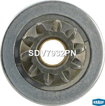 589 р. Привод стартера HYUNDAI Porter KIA Bongo,K2500,K2700,K2900,K3000,K3600 (бендикс) KRAUF KRAUF sdv7932pn  с доставкой в г. Керчь. Увеличить фотографию 5