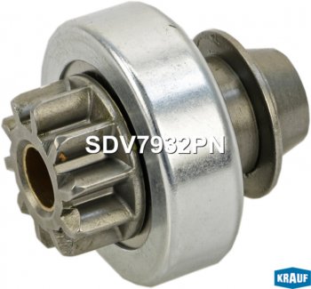 589 р. Привод стартера HYUNDAI Porter KIA Bongo,K2500,K2700,K2900,K3000,K3600 (бендикс) KRAUF KRAUF sdv7932pn  с доставкой в г. Керчь. Увеличить фотографию 8