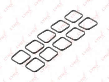 105 р. Прокладка CHEVROLET Aveo (06-),Cruz (09-) OPEL Astra H корпуса термостата к двигателю LYNX LYNX sg1569  с доставкой в г. Керчь. Увеличить фотографию 2