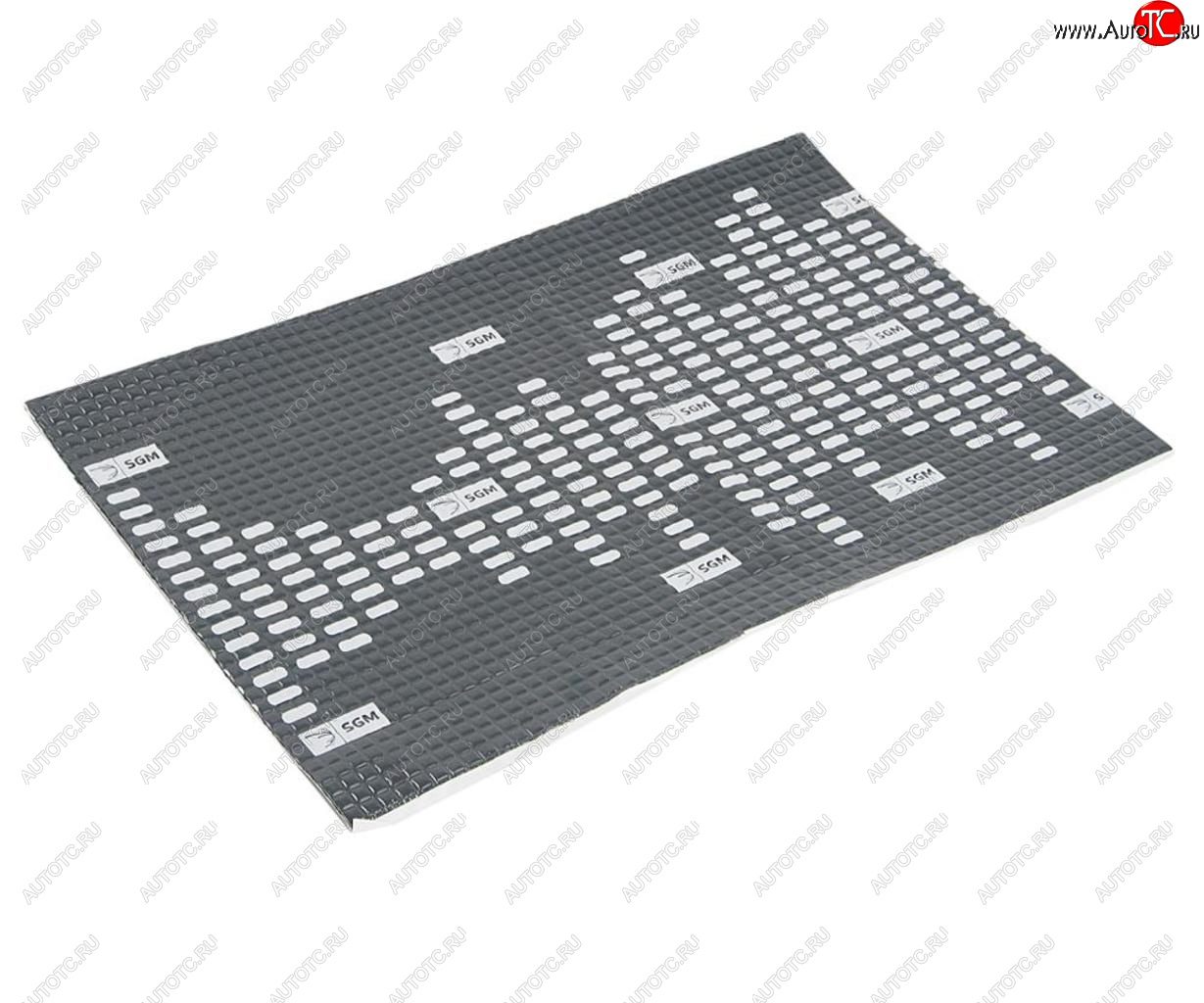294 р. Шумоизоляция, вибропоглощение АлюМаст Бета 1 (М1Ф1) (0.5х0.7м) толщина 1.7мм Classic series SGM SGM sgm.am.b1.05x080  с доставкой в г. Керчь
