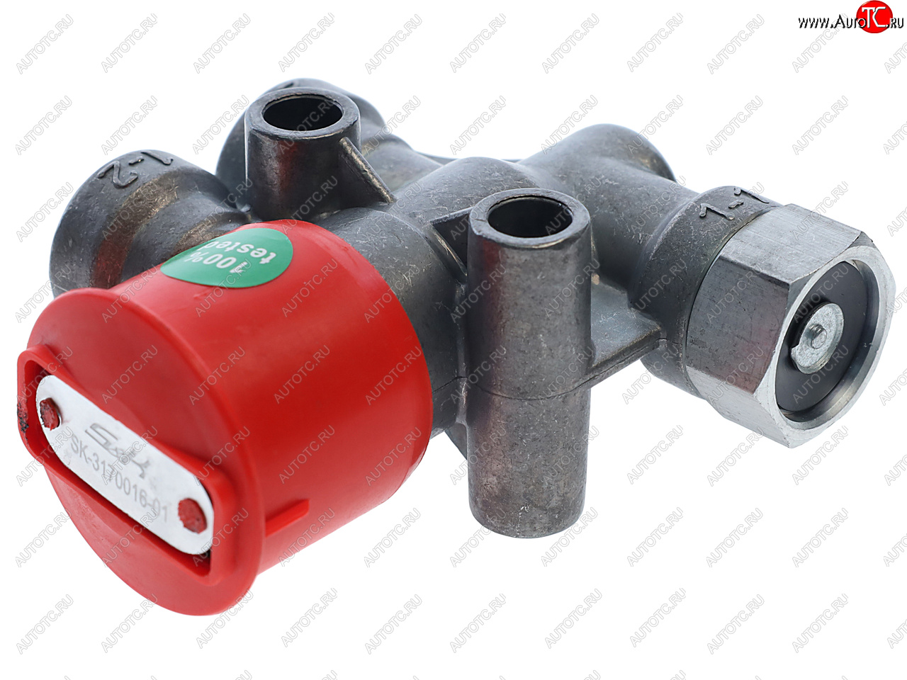 2 199 р. Клапан растормаживания прицепа (красная кнопка) S&K GMBH S&K GMBH sk-3170016-01  с доставкой в г. Керчь