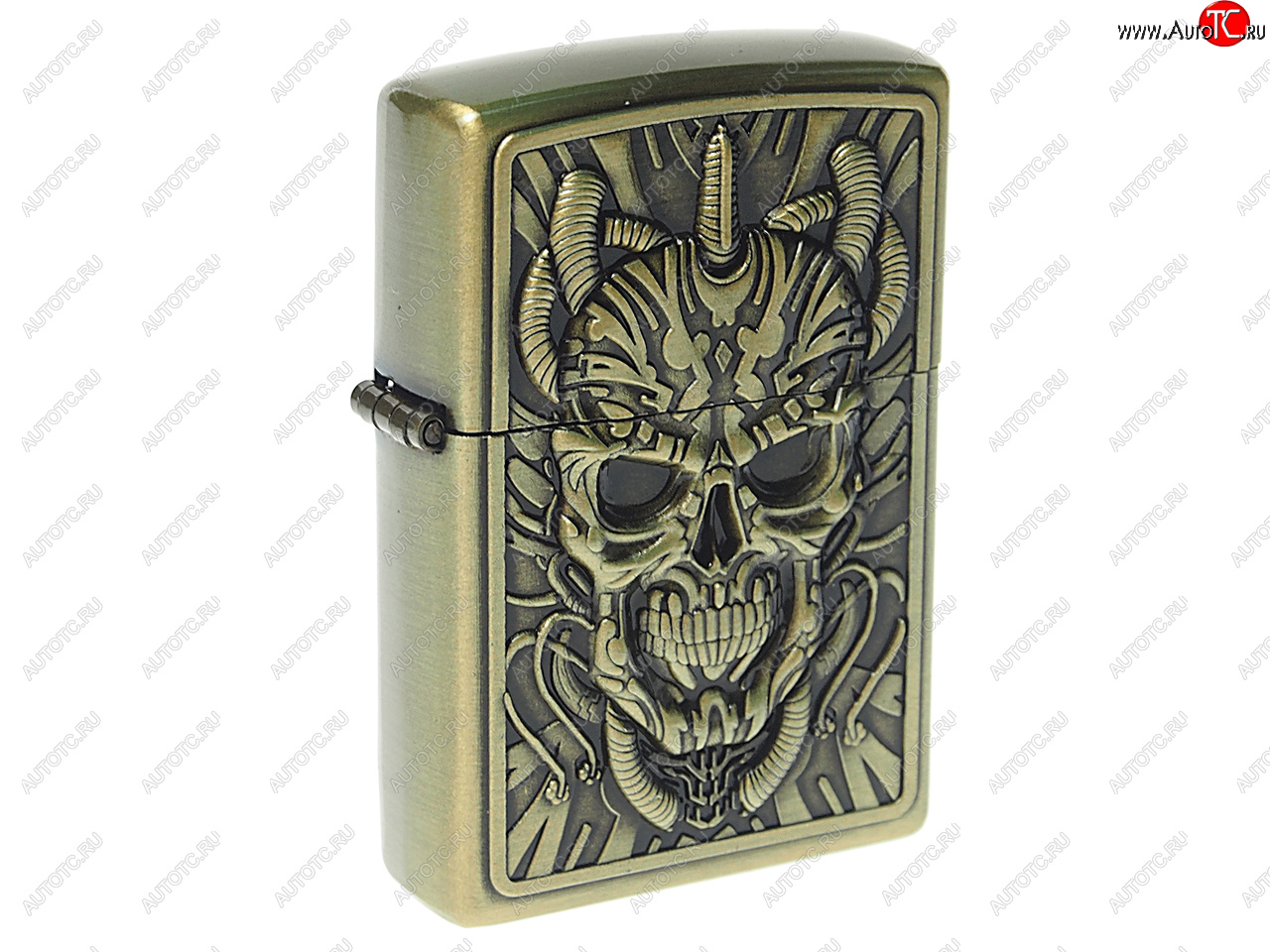 299 р. Зажигалка бензиновая JIANTAI NO NAME skull  с доставкой в г. Керчь