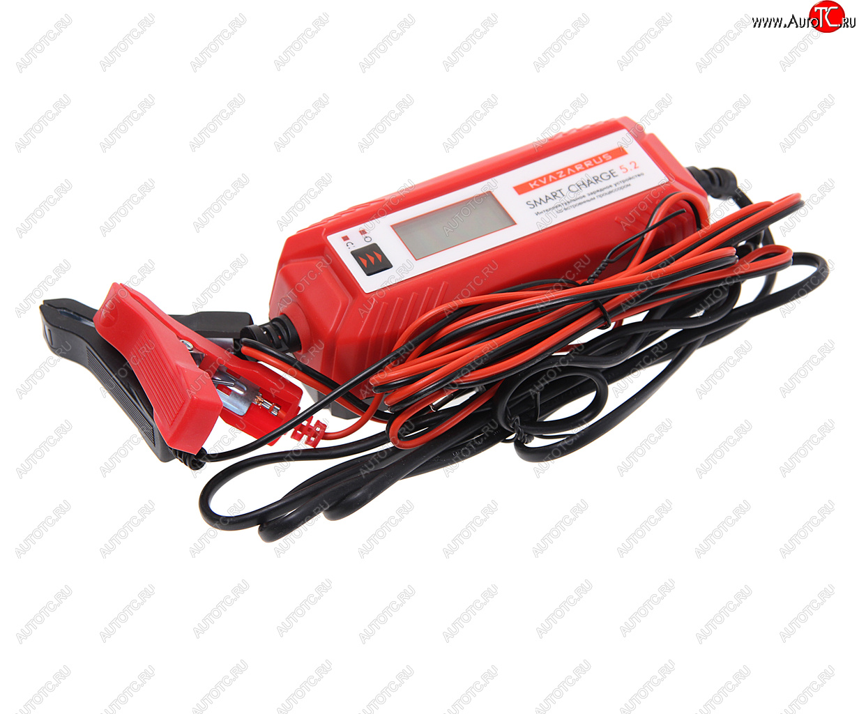 1 959 р. Устройство зарядное 6-12V 5А 120Ач 220V (автомат) Smart Charge KVAZARRUS KVAZARRUS smart charge 5.2  с доставкой в г. Керчь